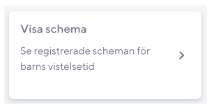 Funktionsval Visa schema