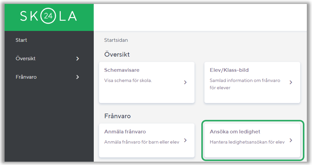 Widget f&ouml;r ledighetsans&ouml;kan