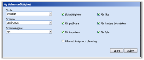 Formul&auml;r Schemar&auml;ttigheter
