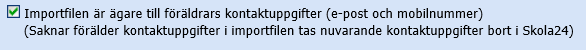&Auml;r boxen i kommer tidigare ev. uppgifter att bytas ur-filen &auml;r &auml;gare.