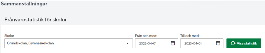 St&auml;ll tidsintervall
